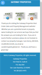 Mobile Screenshot of gateway4rentals.com